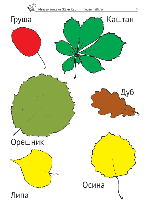Листопад: арифметическая игра, задачи на логику и счёт (PDF) — изображение 8