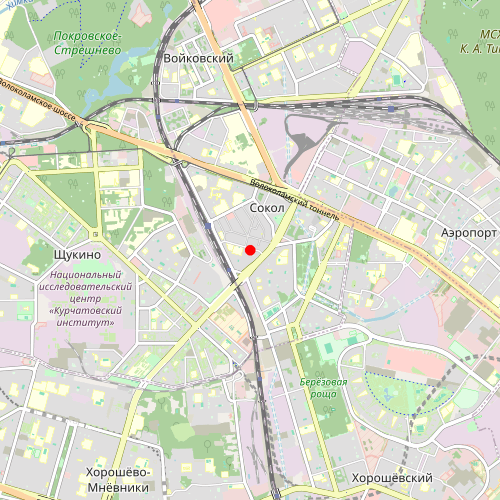 Локация на карте