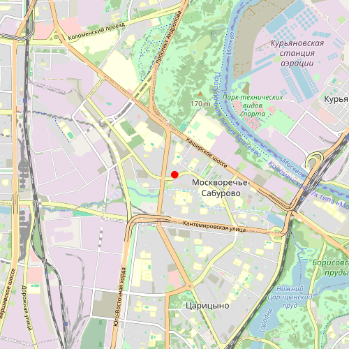 Локация на карте