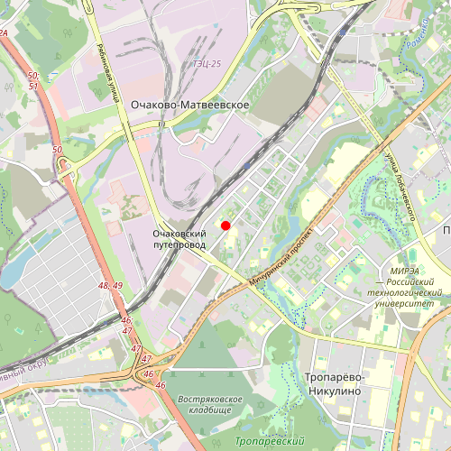 Локация на карте